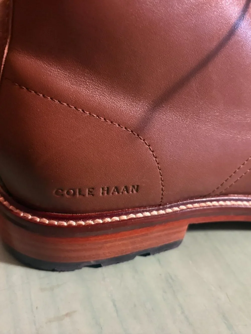 NEW Mens Cole Haan Berkshire Lug Chukka Dark Sequoia Boots Size 11 M C38742